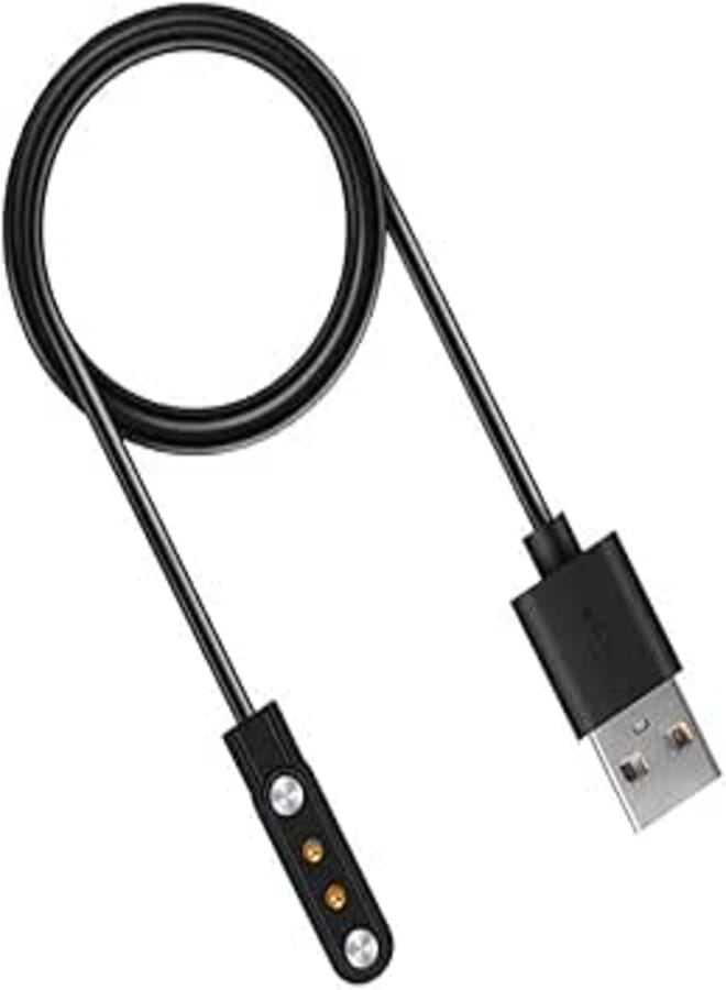 db11 USB Charging Cable for IWO W26 W26,for xiaomi Haylou Solar LS05 Ticwatch GTX and DT78 DT100 DT28 DT68 SG3 Smart Watch Adapter Magnetic Charger, yiqungo0008, 3.3 feet